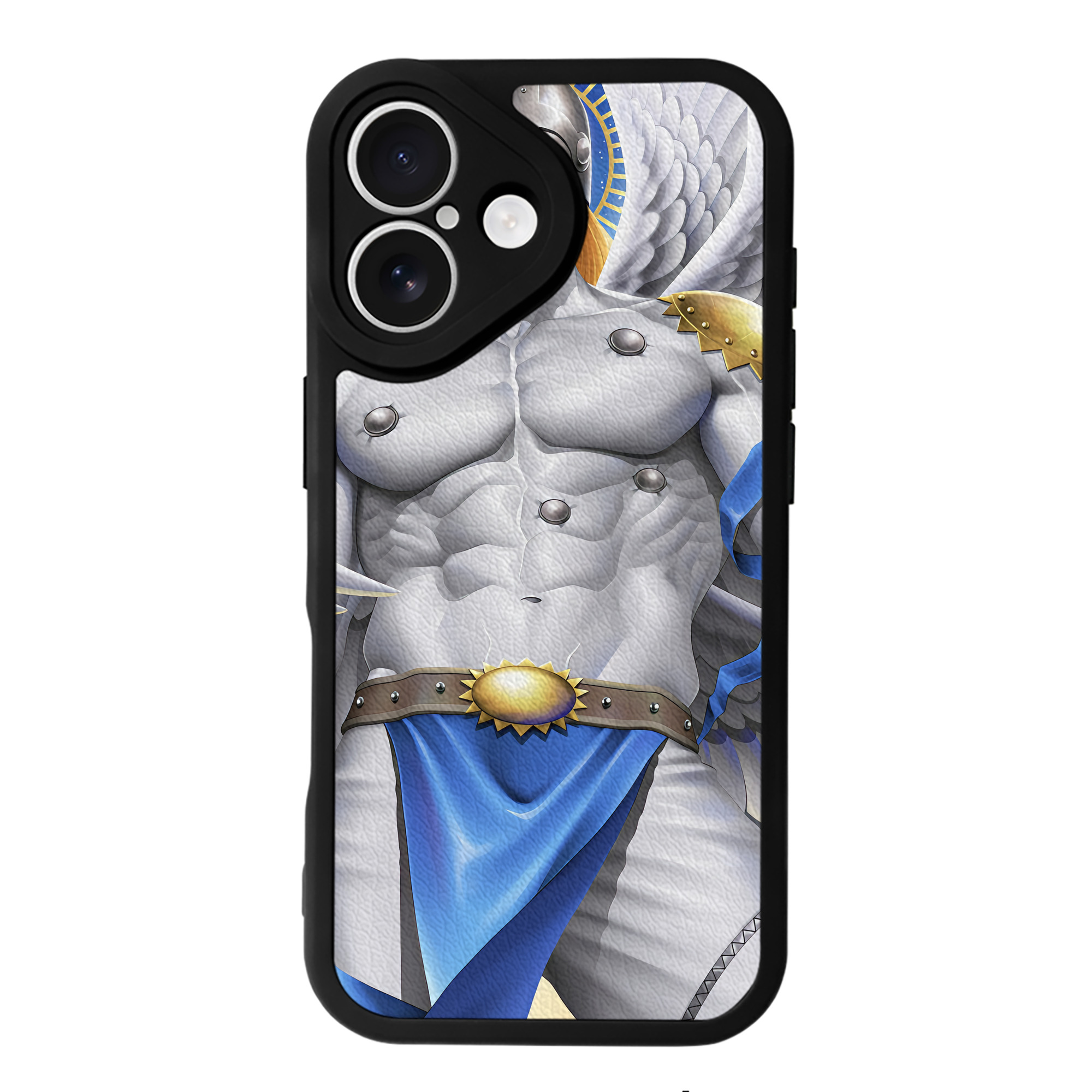 （画像用） Digimon デジタルモンスター/デジモン 【iPhone 16シリーズ対応】シリコンスマホケース（レザー調） 材質：シリコン